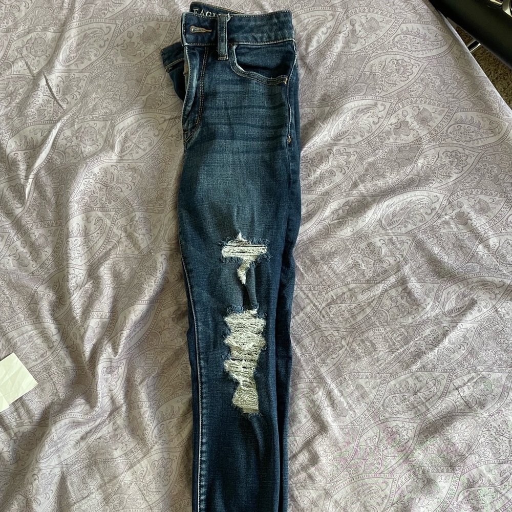 Ripped American Eagle Jeans